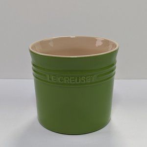 Le Creuset Stoneware Large 2-3/4-Quart Utensil Crock, Kiwi